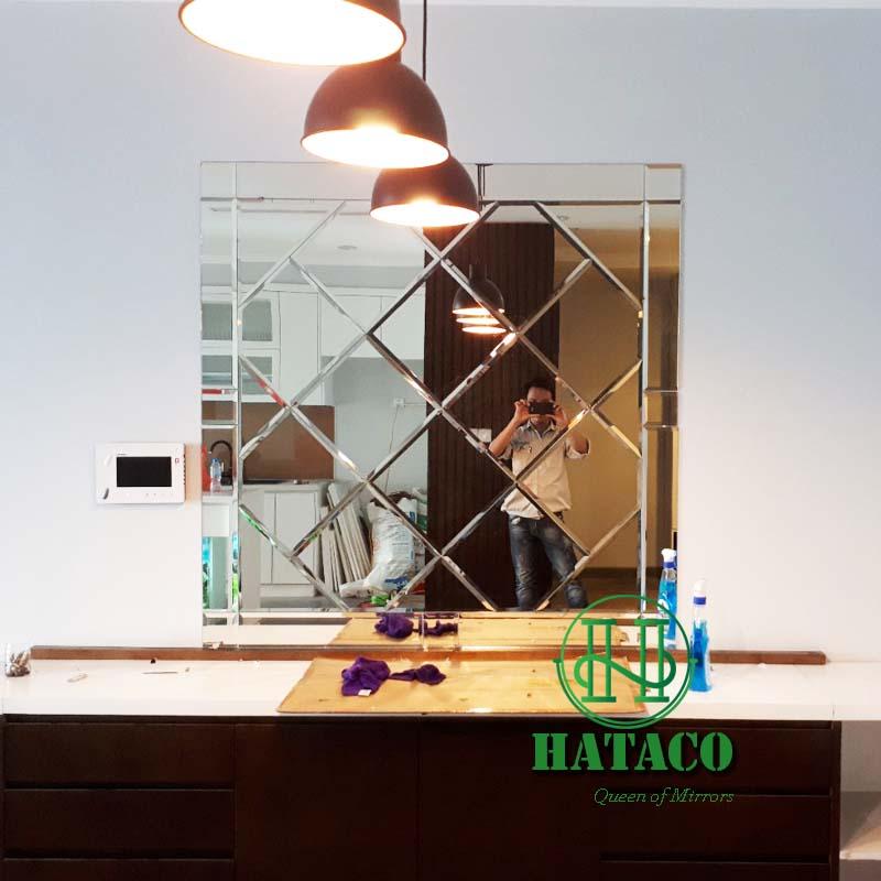 gương ghép trang trí